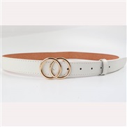 ( white)ins occidental style wind buckle belt woman  leisure belt lady Cowboy belt fashion Dress belt